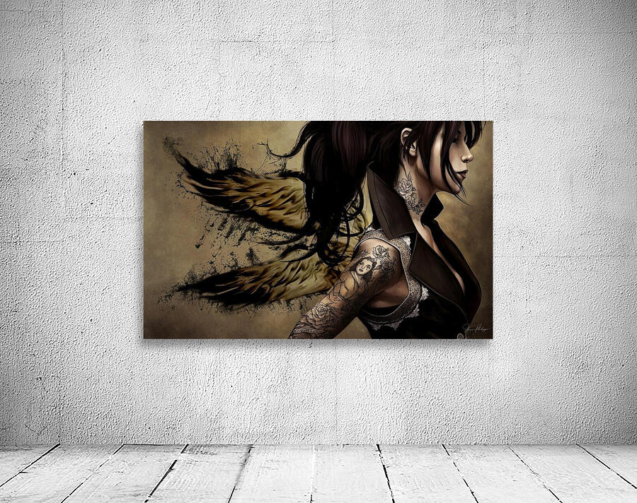 Tattoo Girl Wall Preview