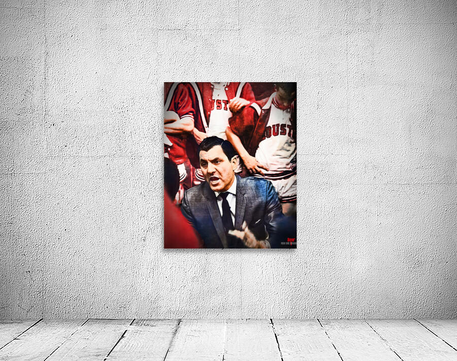 Houston Cougar Basketball Huddle Art Wall Preview