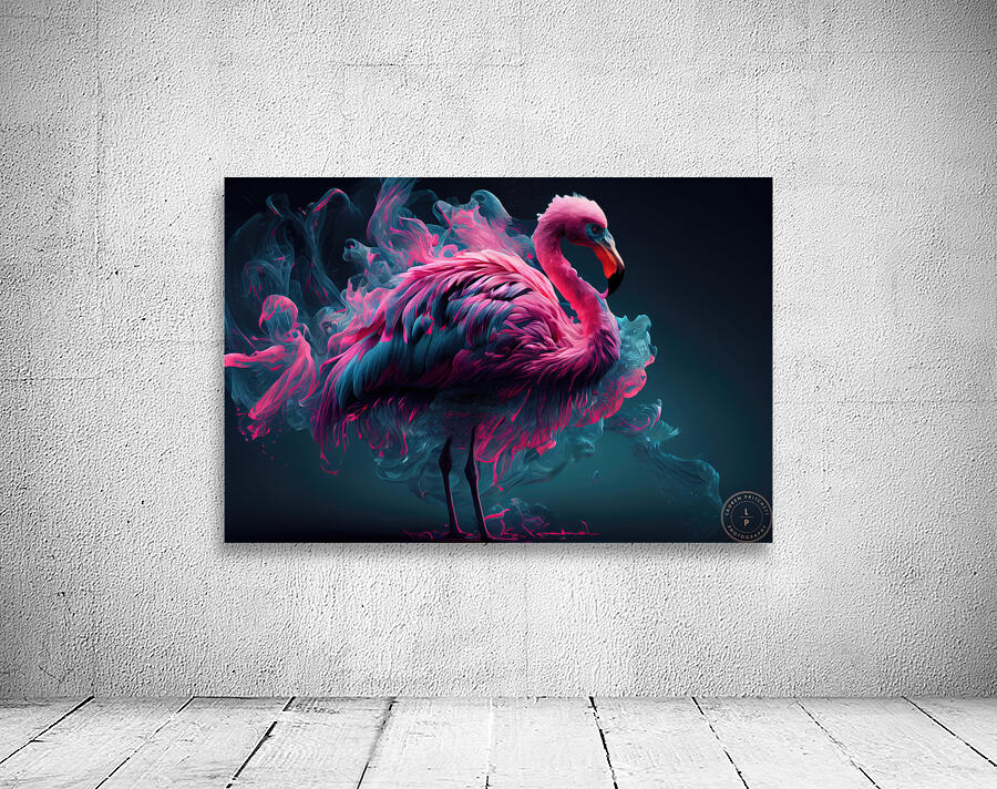 Florissant Flamingo Wall Preview