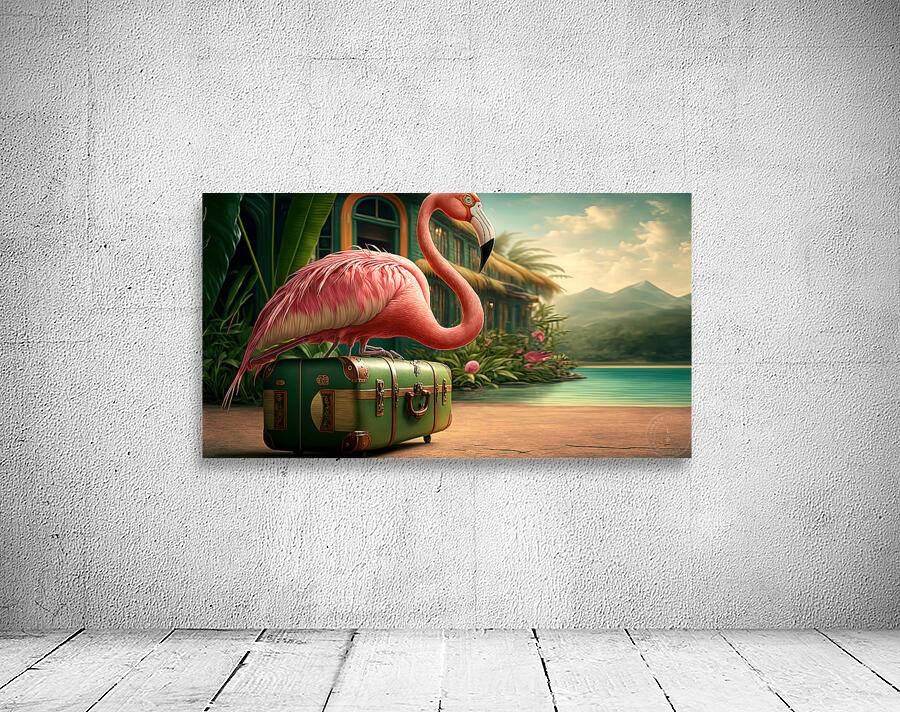 Flamingo Road Wall Preview