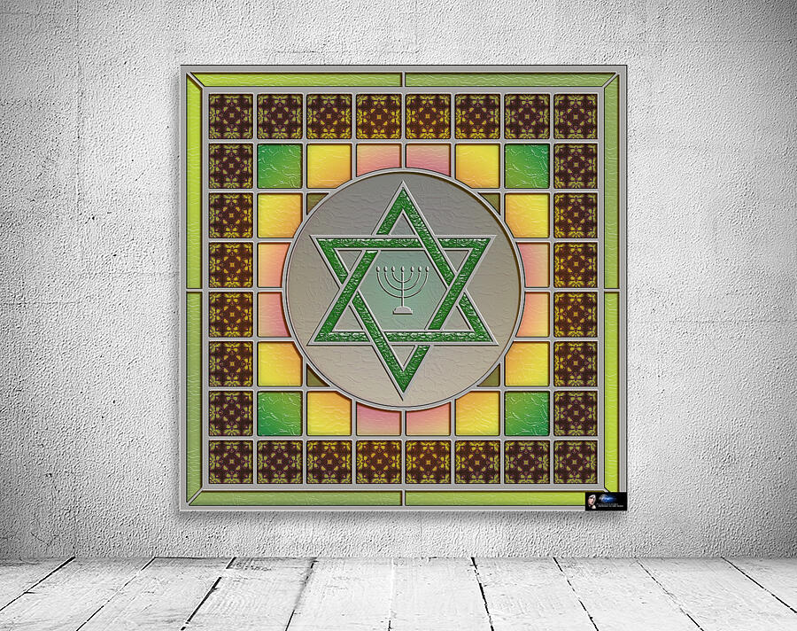 Jewish Star Wall Preview