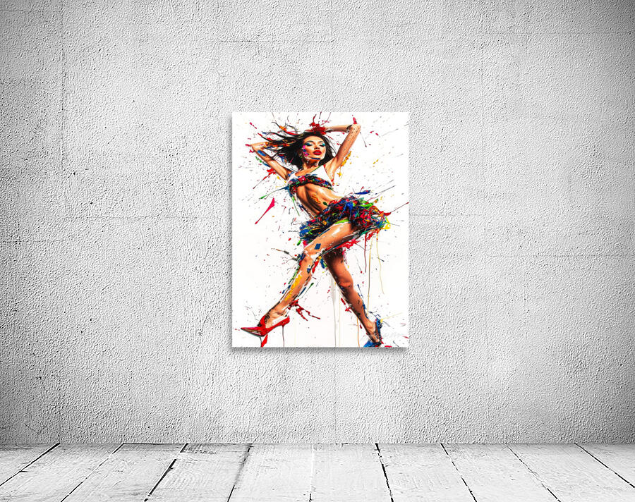 Fashion Model Ramp Walk Wall Preview