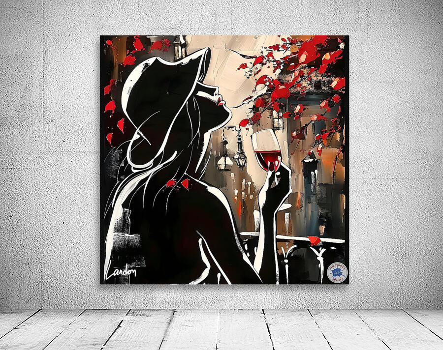 Silhouette Babe 3 Wall Preview