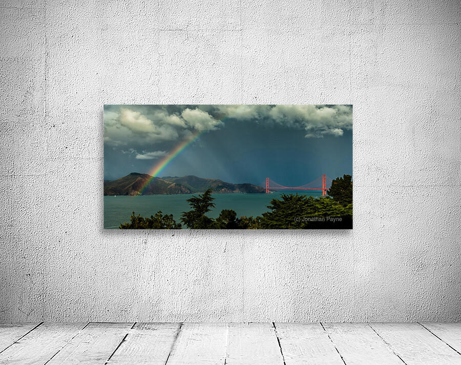 Clearing Storm Golden Gate by Jonathan Payne