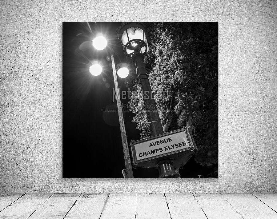 avenue champs elysee lamp post  square 2443 Elyse Wall Preview