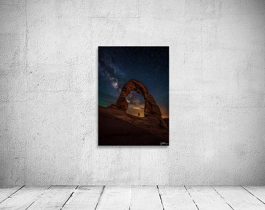 Delicate Arch Milky Way Wall Preview