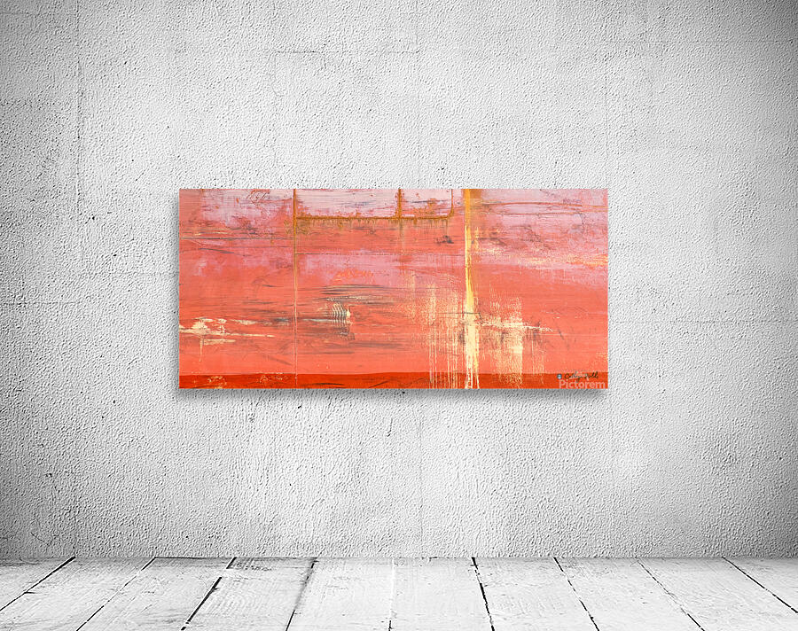EMANUELE S | Sunlit Tangerine Horizons by Cathryn Jirlds