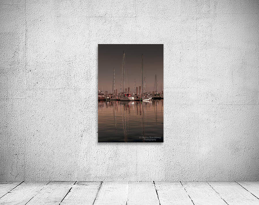 Beaufort South Carolina Harbor Sailboats by Norma Brandsberg Photography
