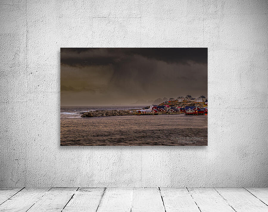 Lofoten Winter Storms in the Distance Wall Preview