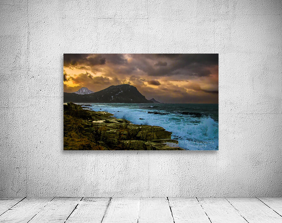 Lofoten Vik Gale Force Winds Wall Preview