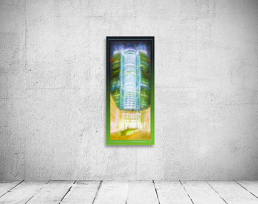 Frankfurt Skyscraper Tower 185 Abstract Wall Preview