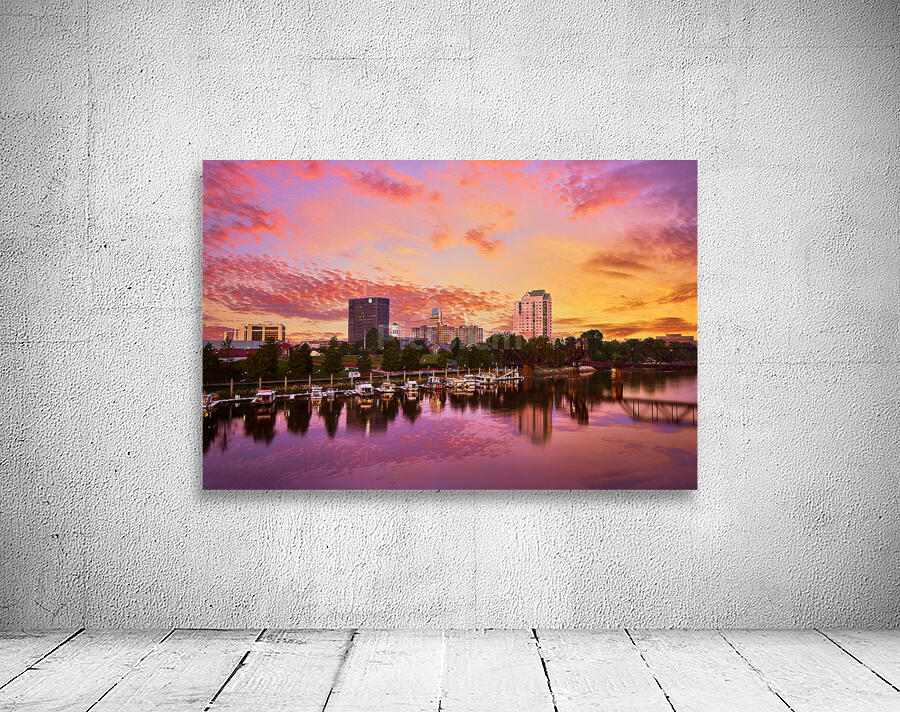 Augusta GA Skyline Sunset A 7R308430 2x3 by Sanjeev Singhal