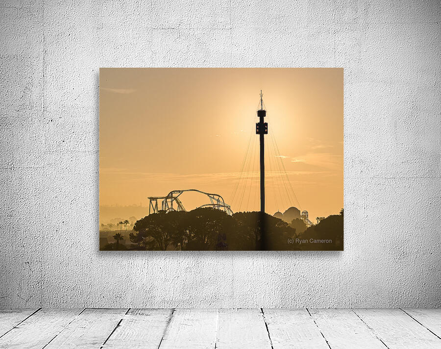 SeaWorld San Diego Silhouette Sunrise Wall Preview