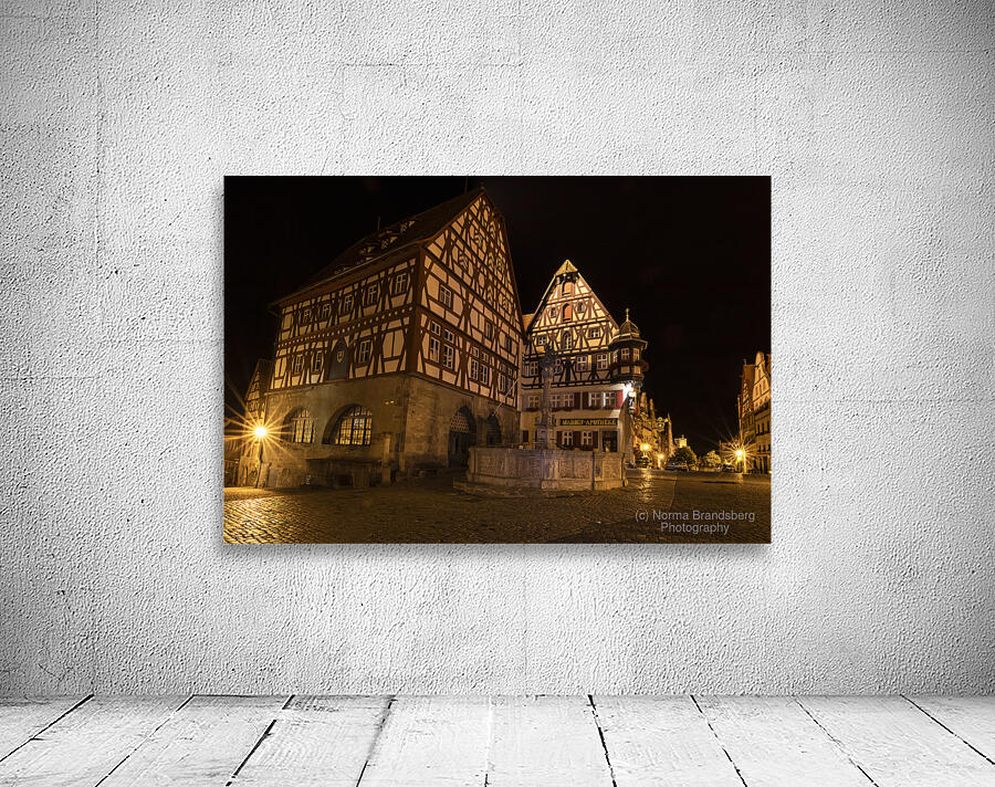 Rothenburg Market Square Wall Preview