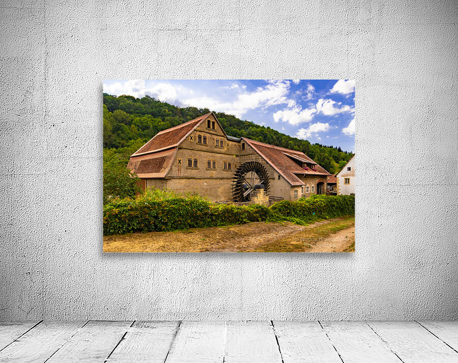 Rothenburg ob der Tauber Water Wheel Wall Preview