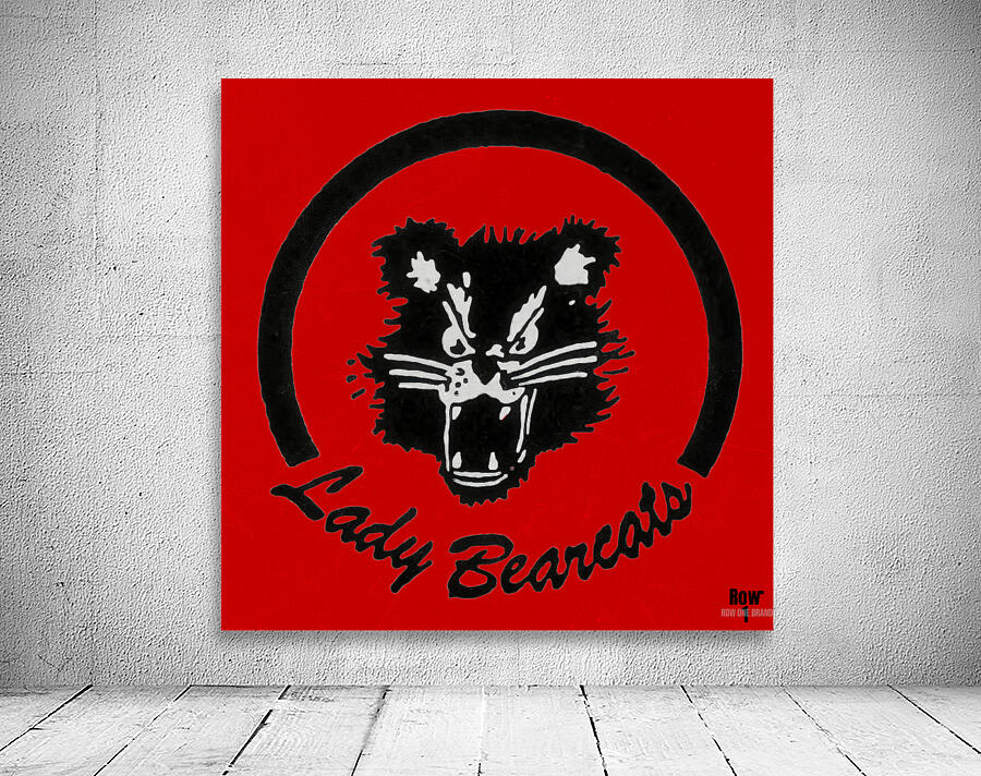 1980s lady bearcats art Wall Preview