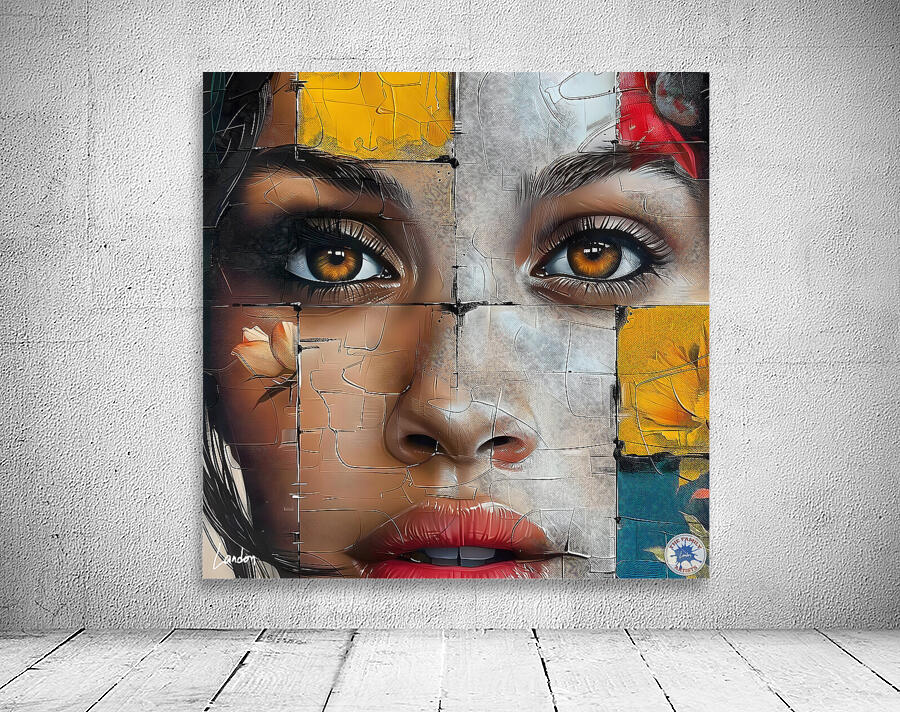 Pieces Of My Face 7 Wall Preview