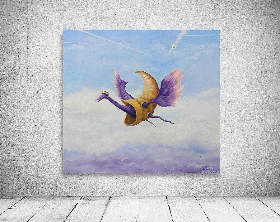 Purple Dragon with Conch Vest Gregory Pyra Piro oil painting ref 242845 by Gregory Pyra Piro