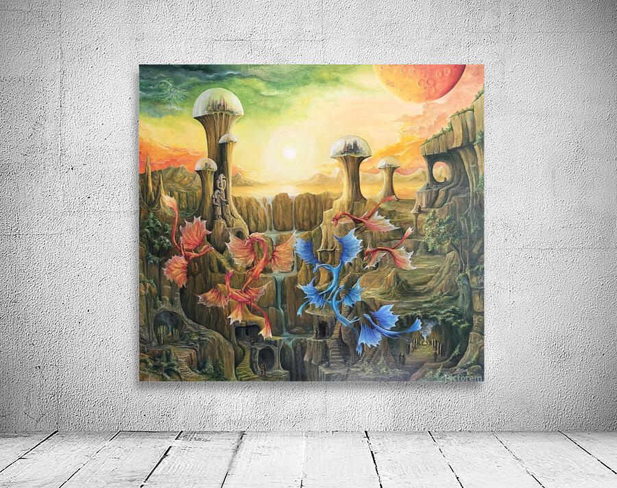 Dream Surrealism Fantasy Oil Paintings Gregory Pyra Piro Oil Painting ref 395641 Wall Preview