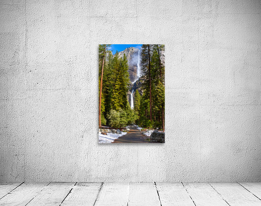 Yosemite Upper and Lower Waterfalls Wall Preview