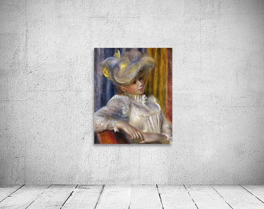 帽子の女 Woman with a Hat Renoir 作 Henri Matisse, Femme au chapeau (Woman with a Hat), 1905