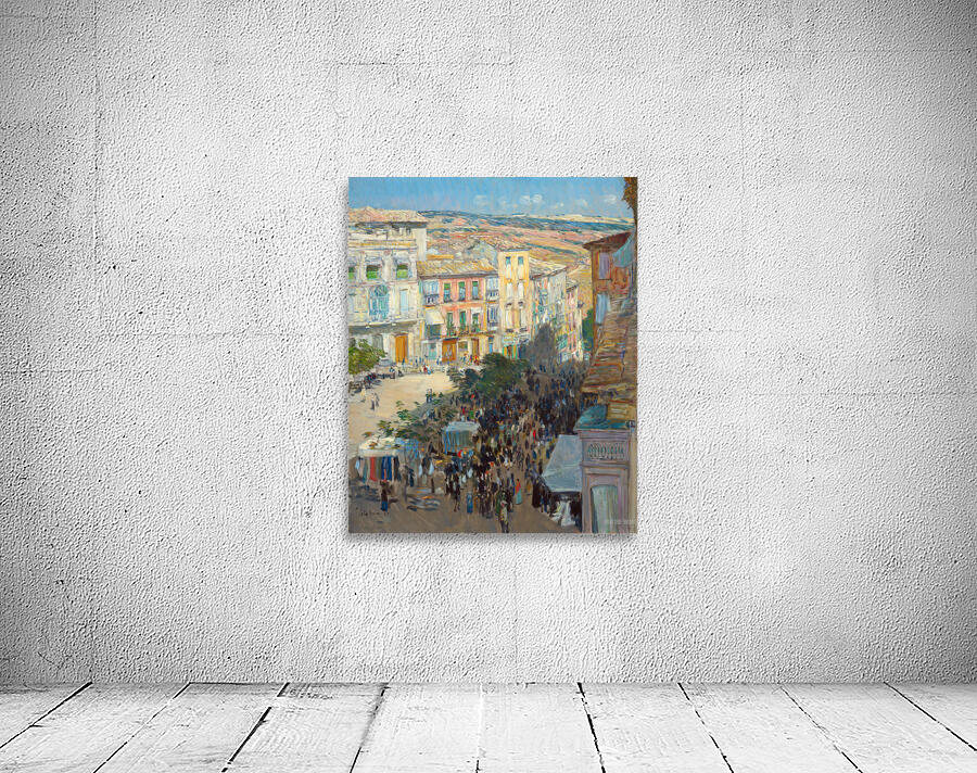 View of a Southern French City 1910 Childe Hassam Wall Preview