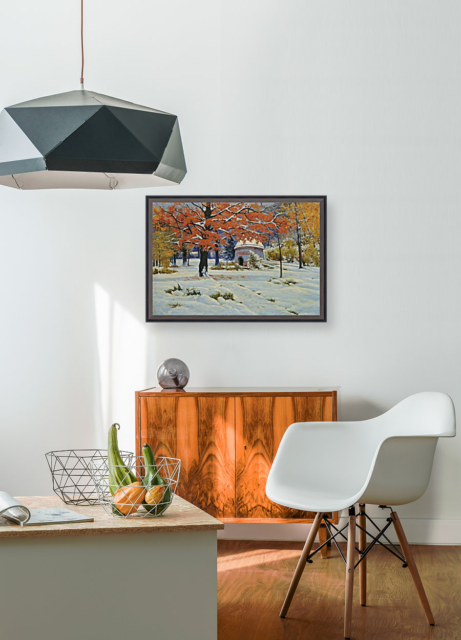 An early snow Reproduction