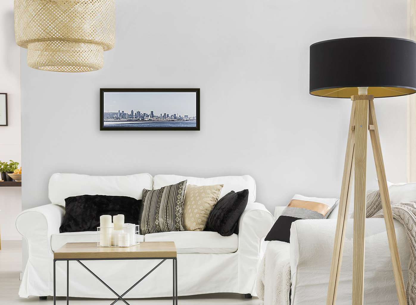 Montreal skyline Quebec Canada Reproduction