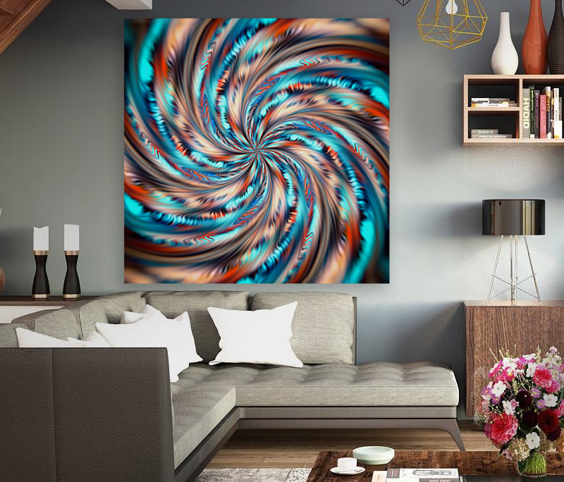 Abstract Waves Reproduction