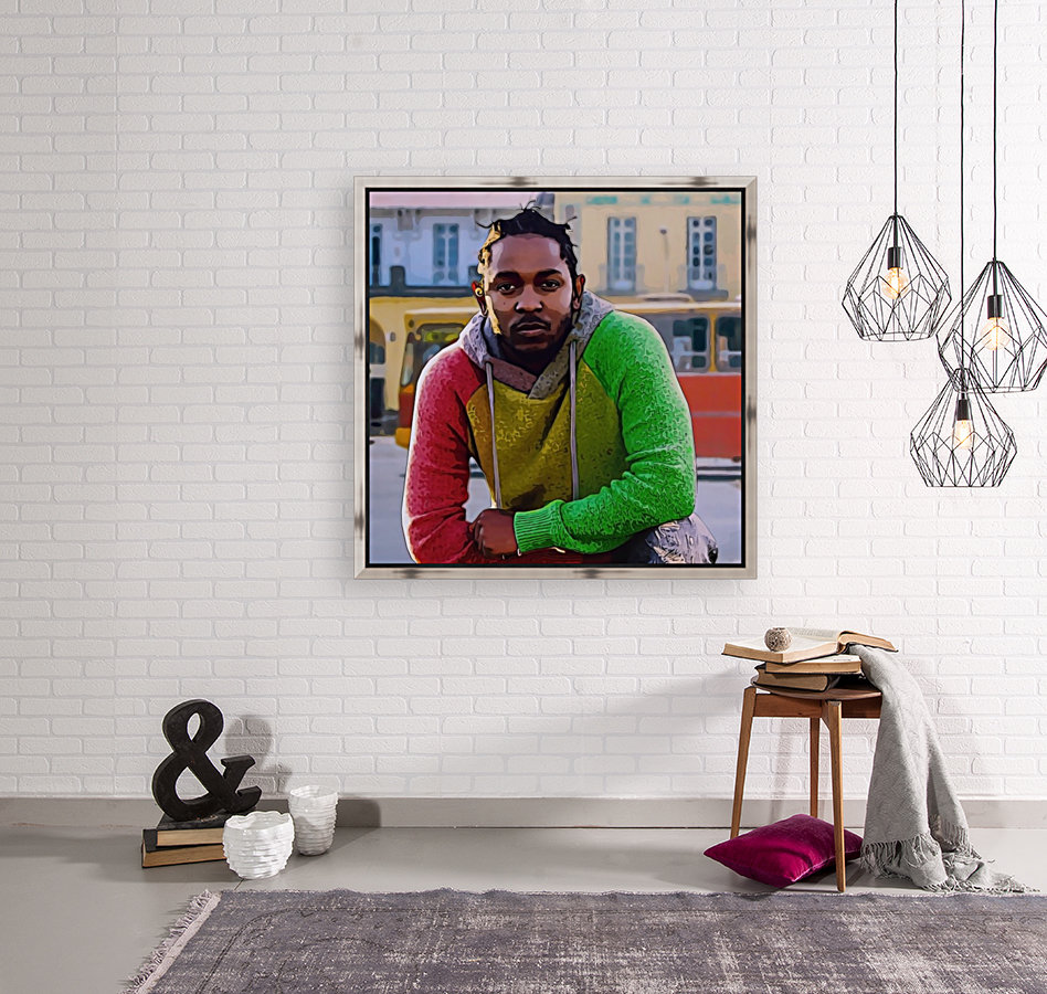 KENDRICK LAMAR CANVAS FRAME
