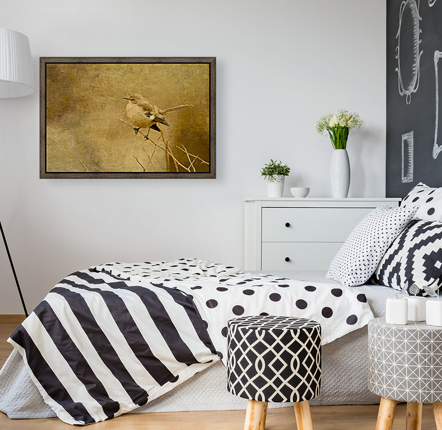 Mockingbird Canvas Reproduction