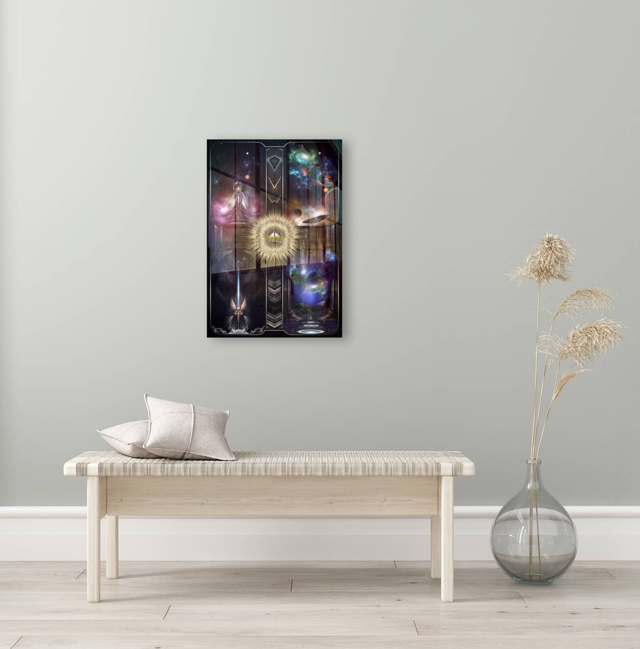 Xzendor7 Quadology Of Fractal Fantasy Art Reproduction