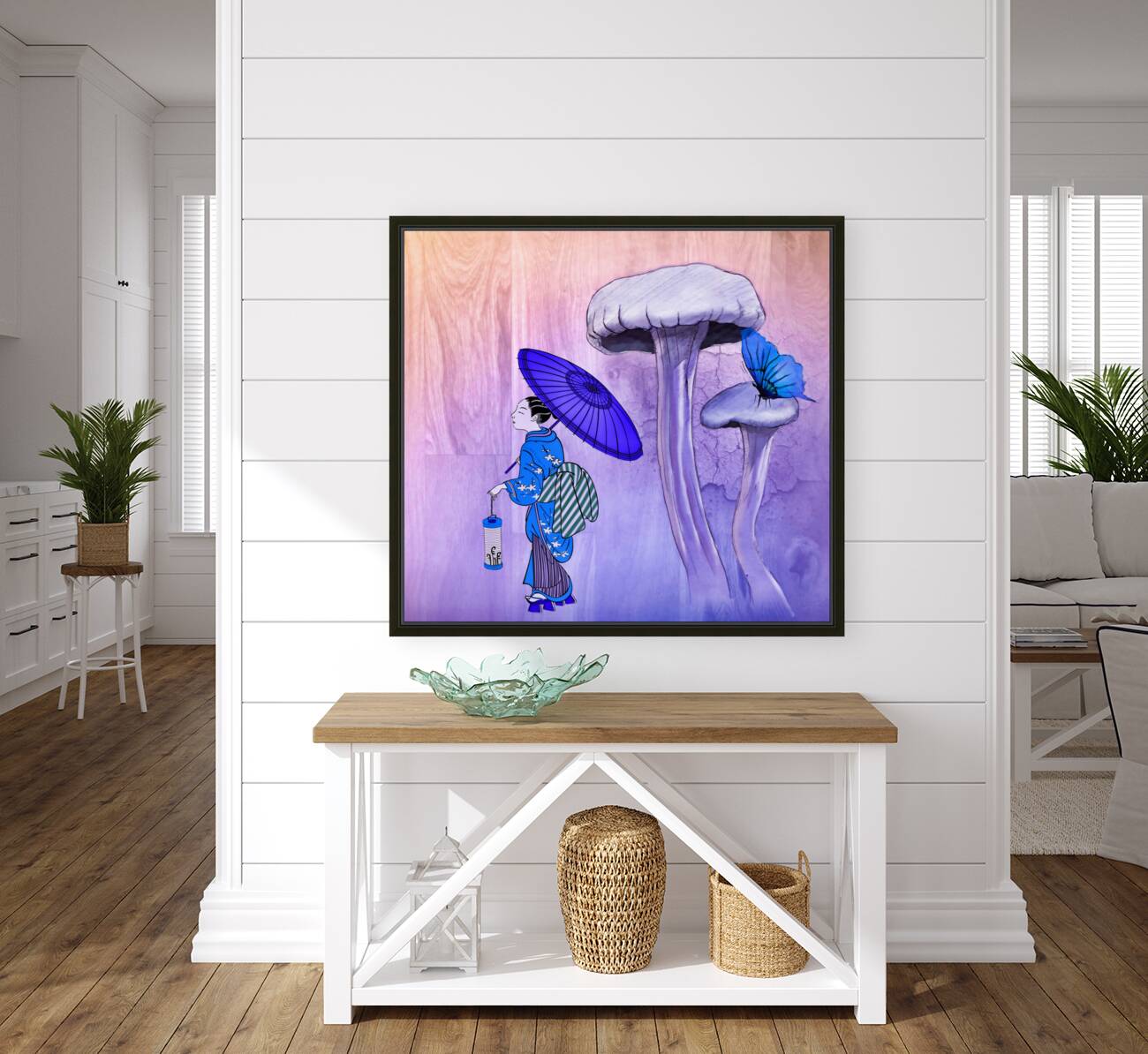 Arte 133 Butterfly Asia enhanced-style Reproduction