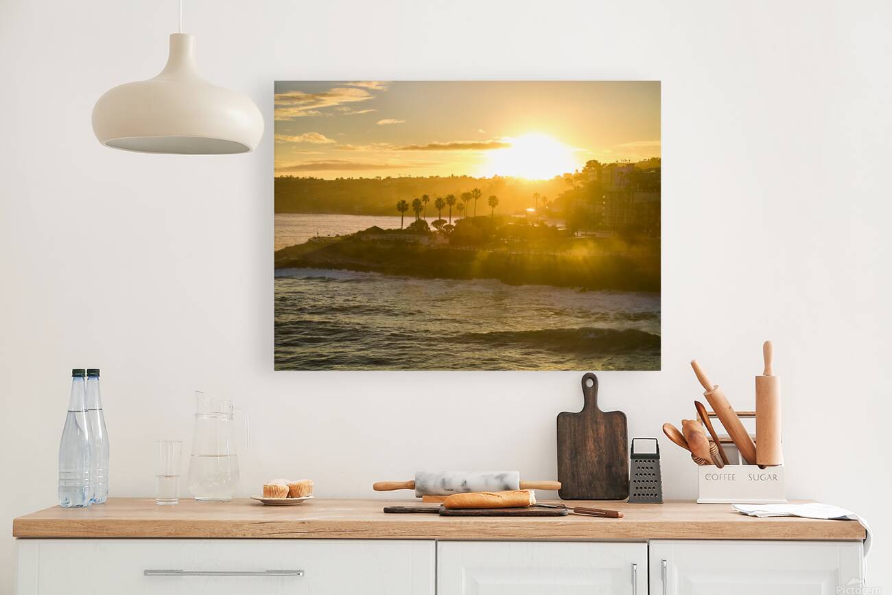 Golden La Jolla Sunrise Reproduction