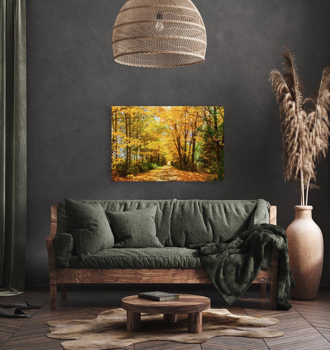 Fall Drive Near Guelph Reproduction