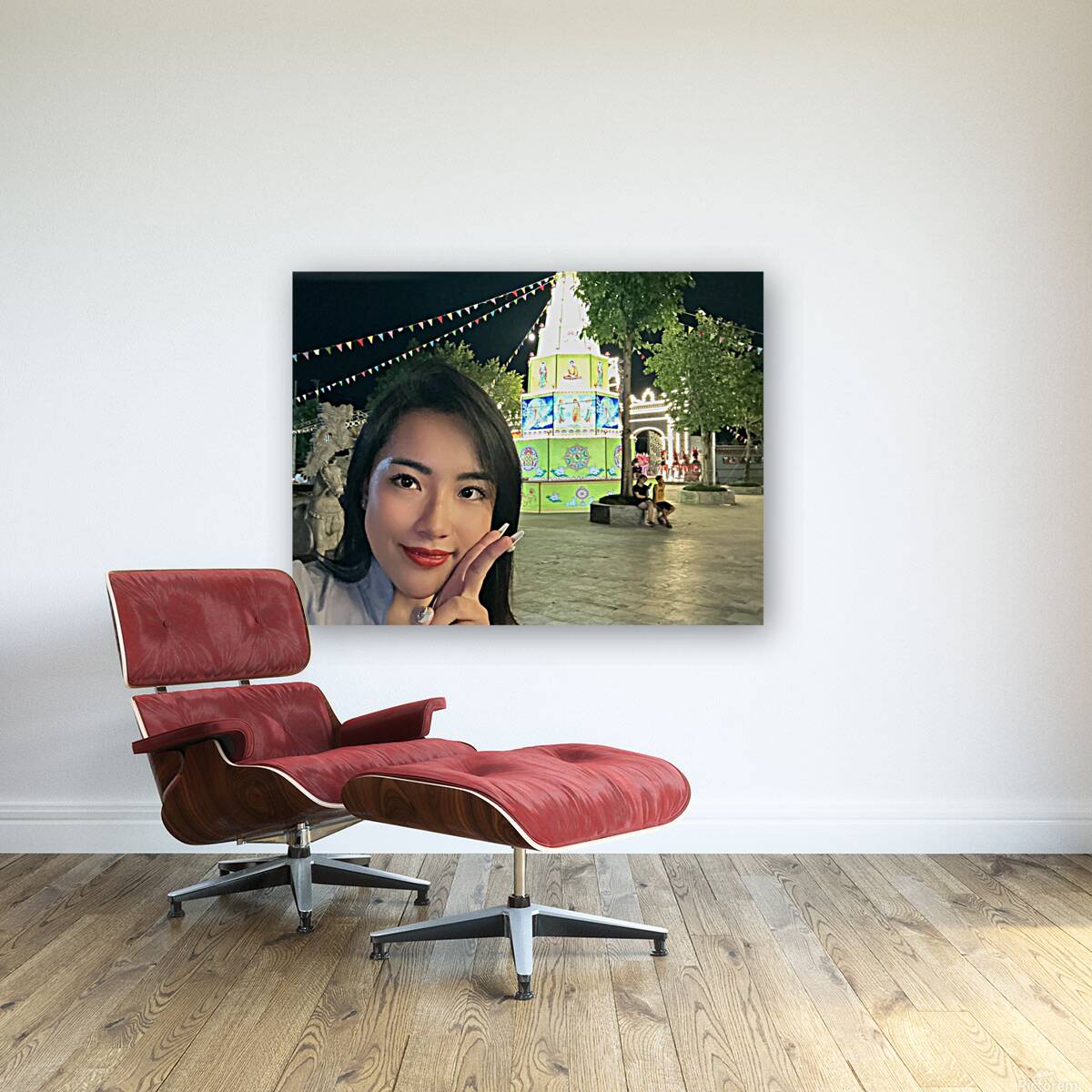 Portrait photo of my sister Reproduction