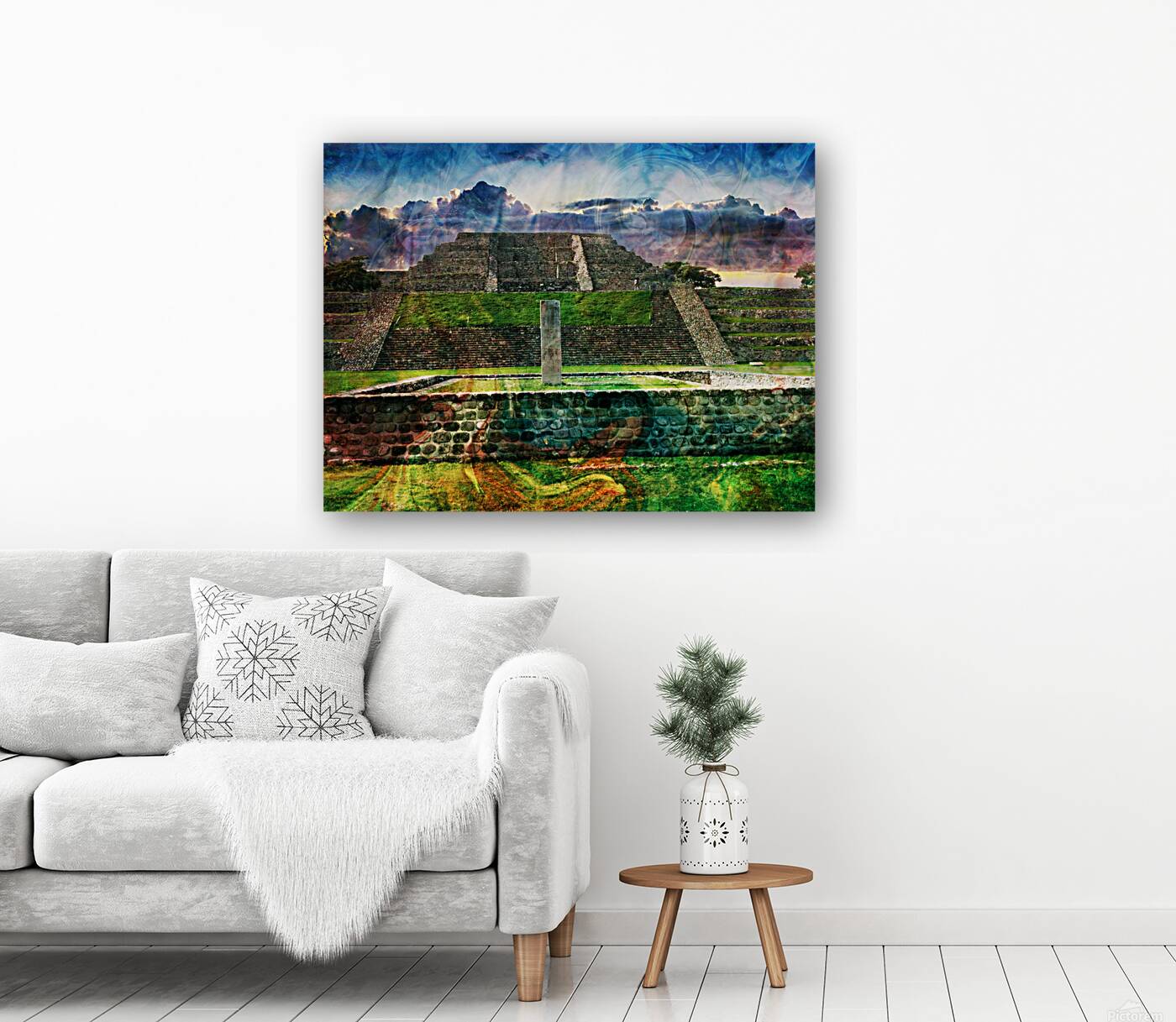 Mayan Pyramid Reproduction