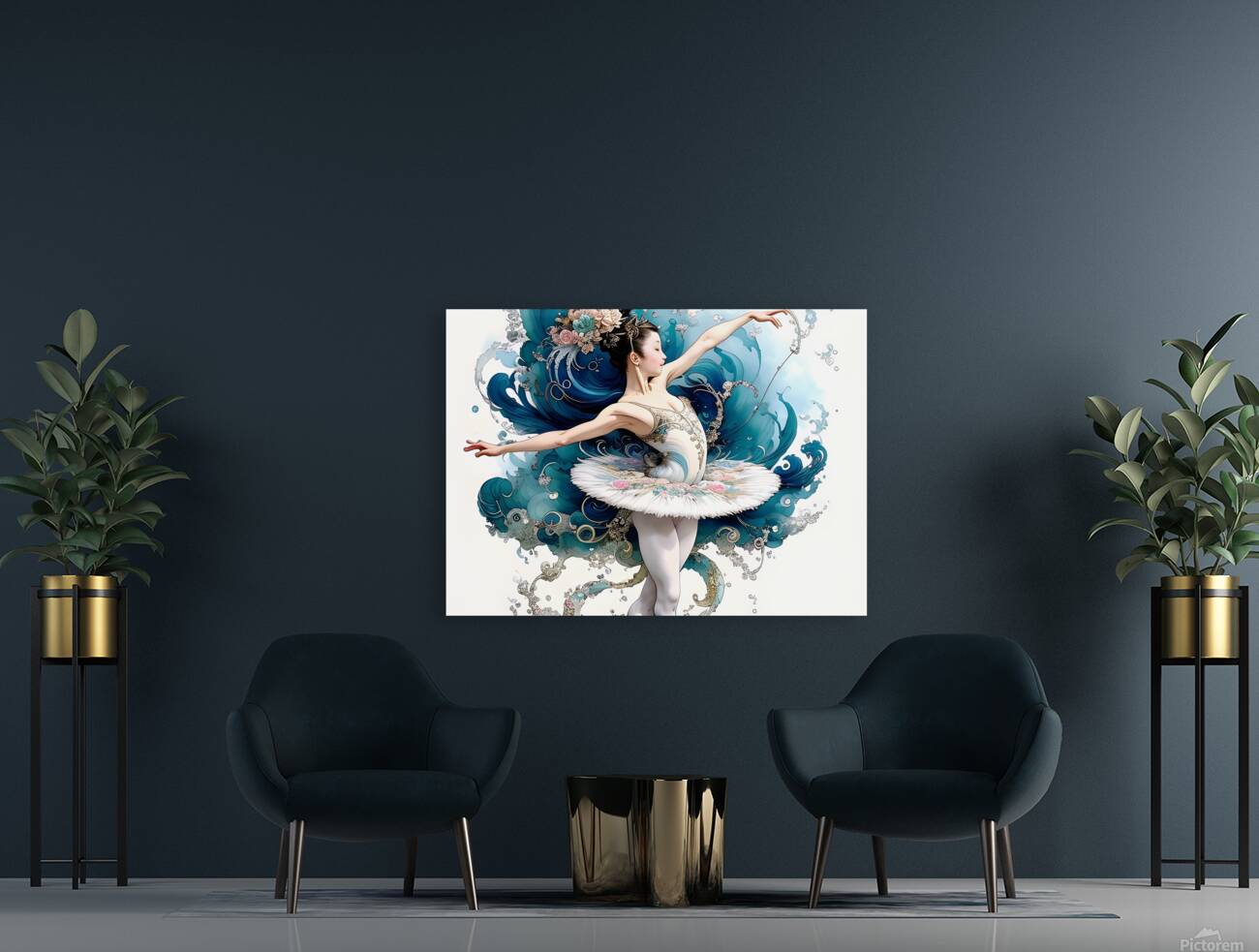 A flourish of dance Reproduction