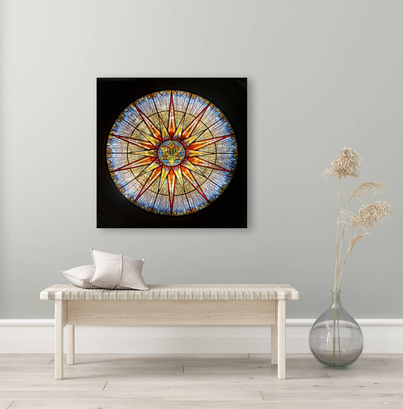 Temple Emanu-El Synagogue Paterson NJ Reproduction