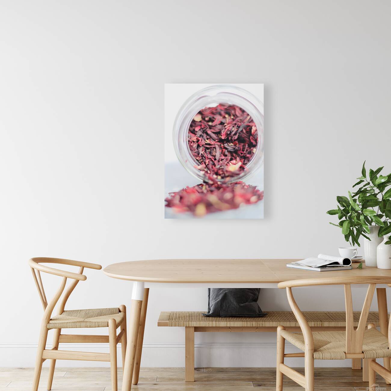 Dried Hibiscus Flower   Reproduction