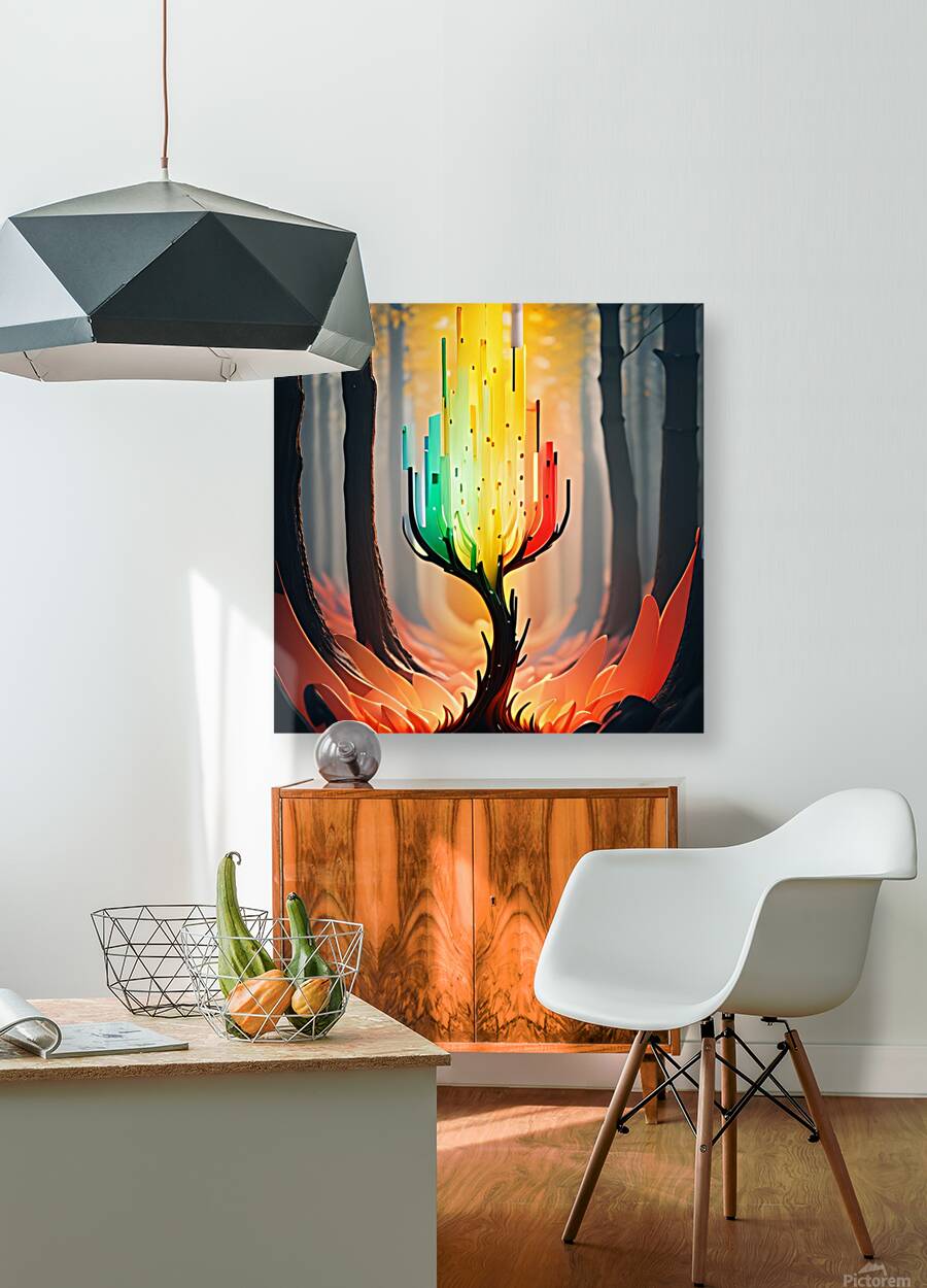 Glowing Forest 40 Reproduction