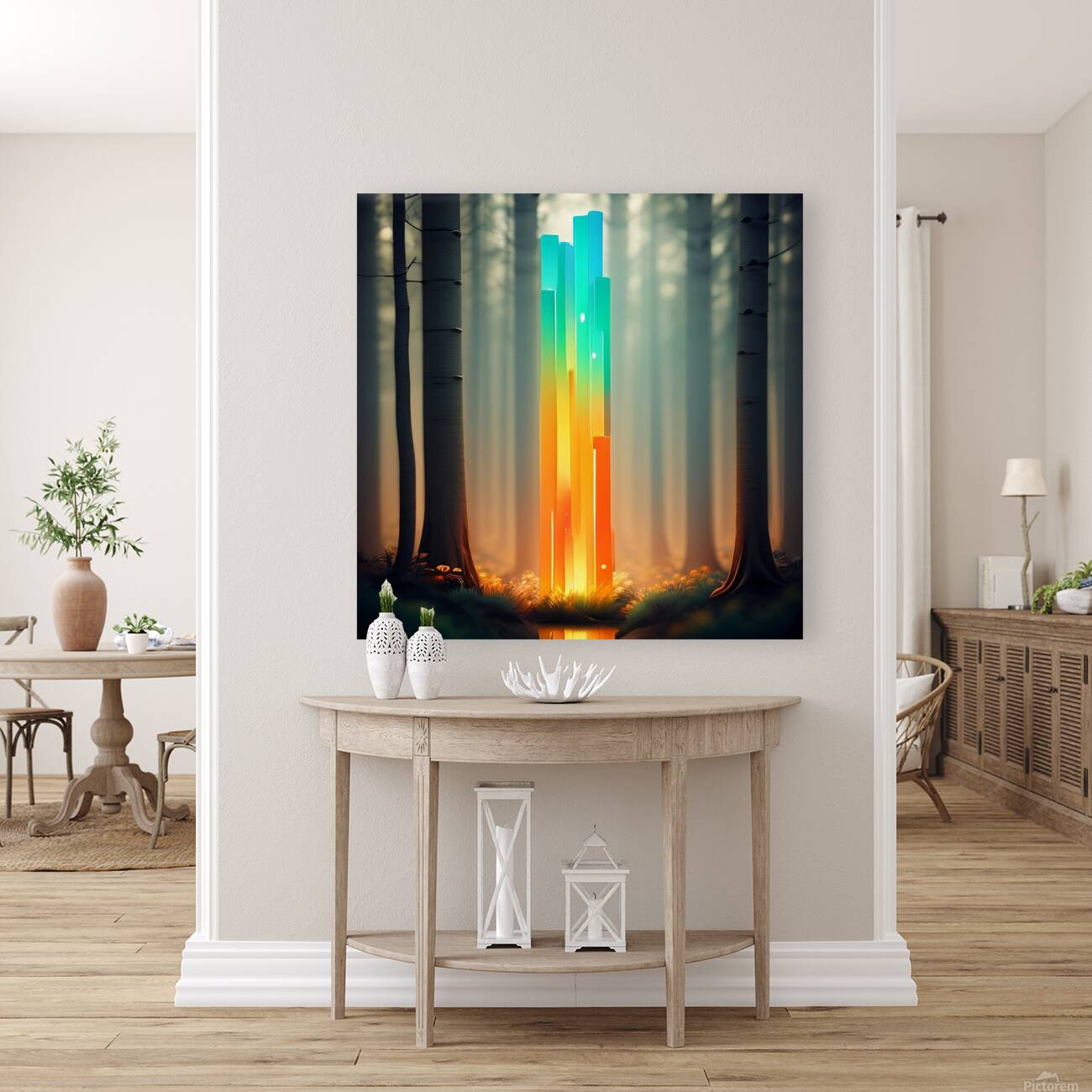 Glowing Forest 17 Reproduction