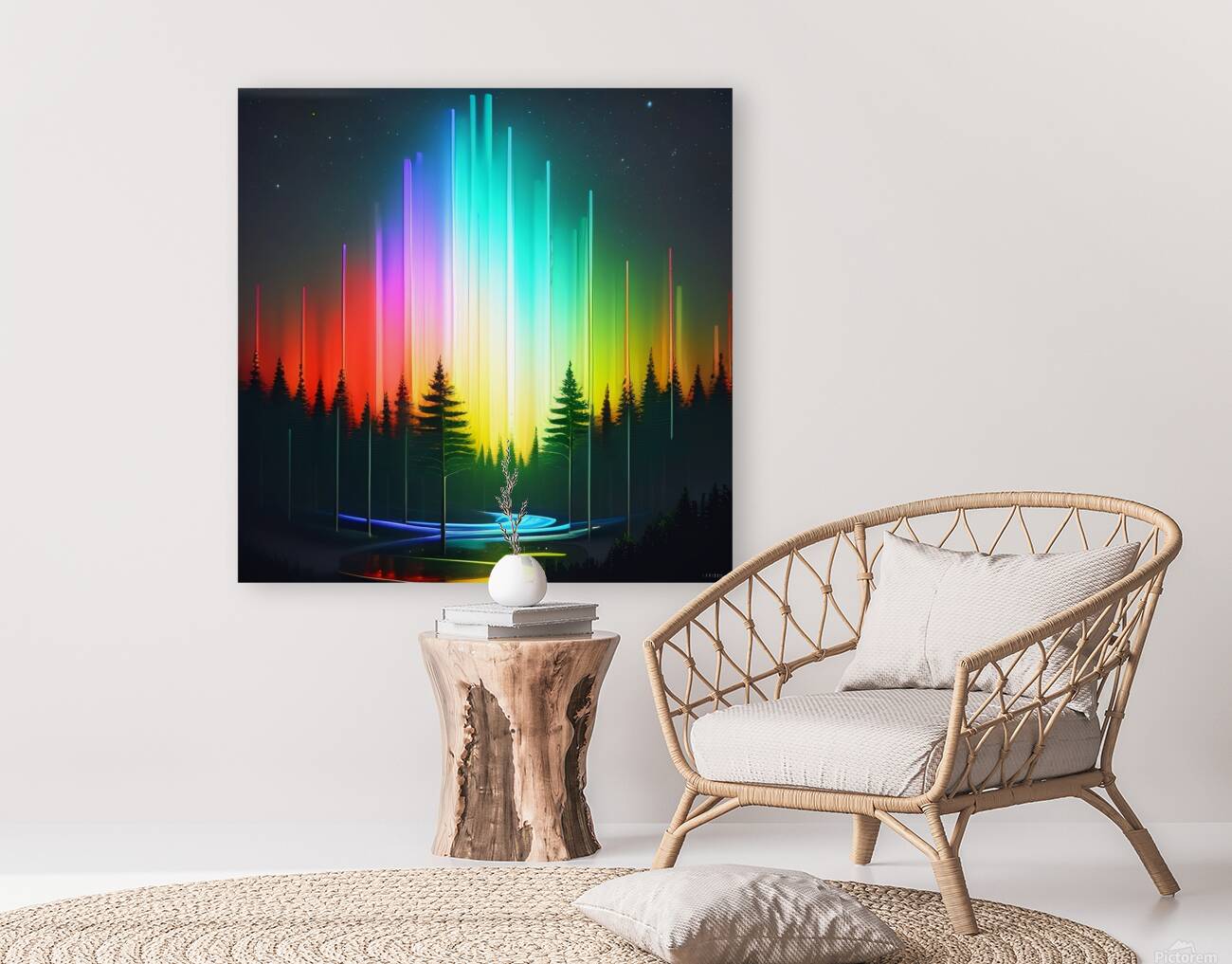 Glowing Forest 37 Reproduction