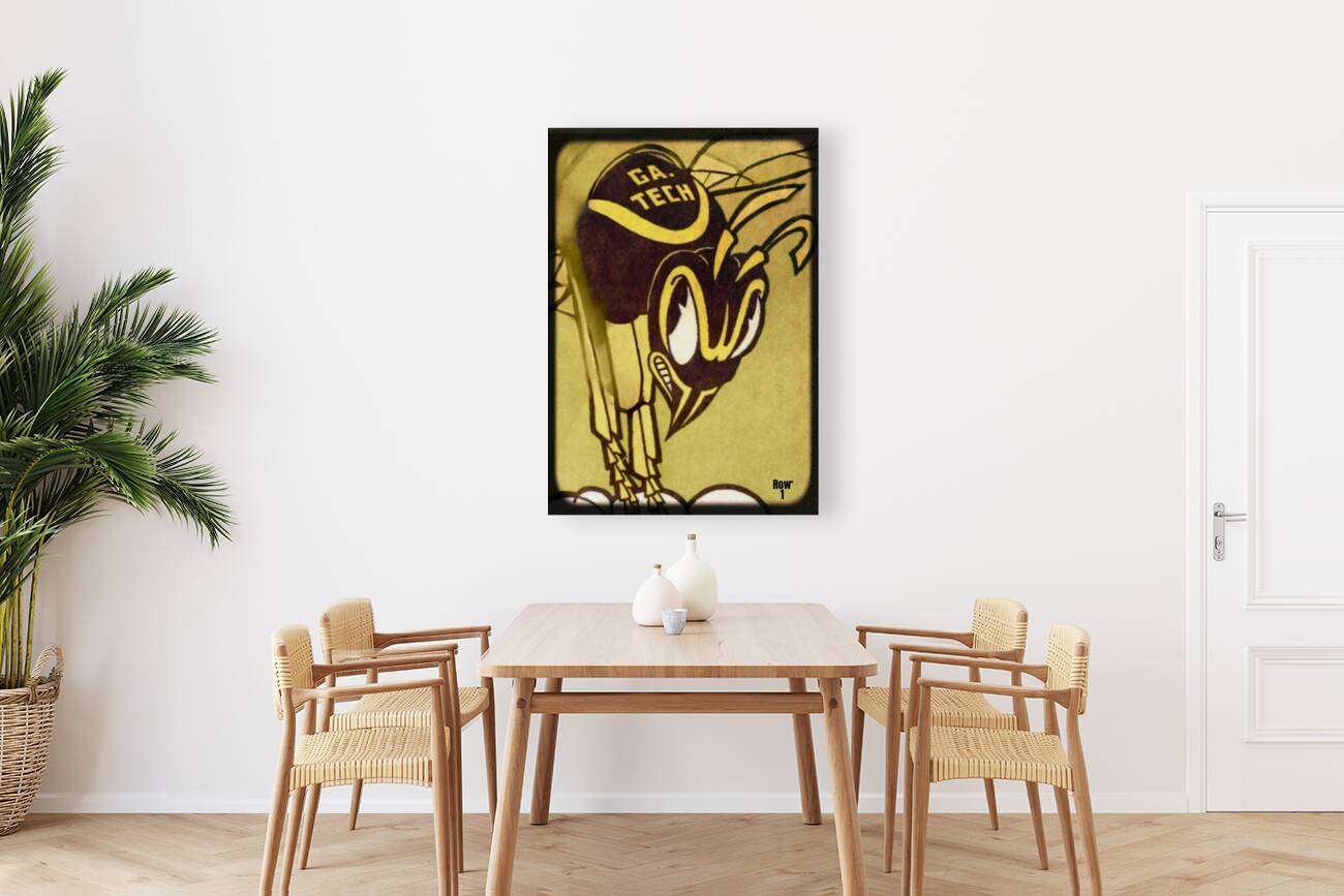 Vintage Georgia Tech Yellow Jacket Viewfinder Reproduction