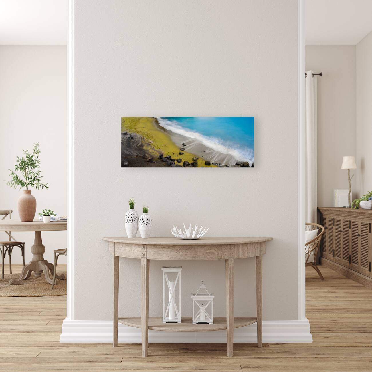 Green Sand Beach Reproduction