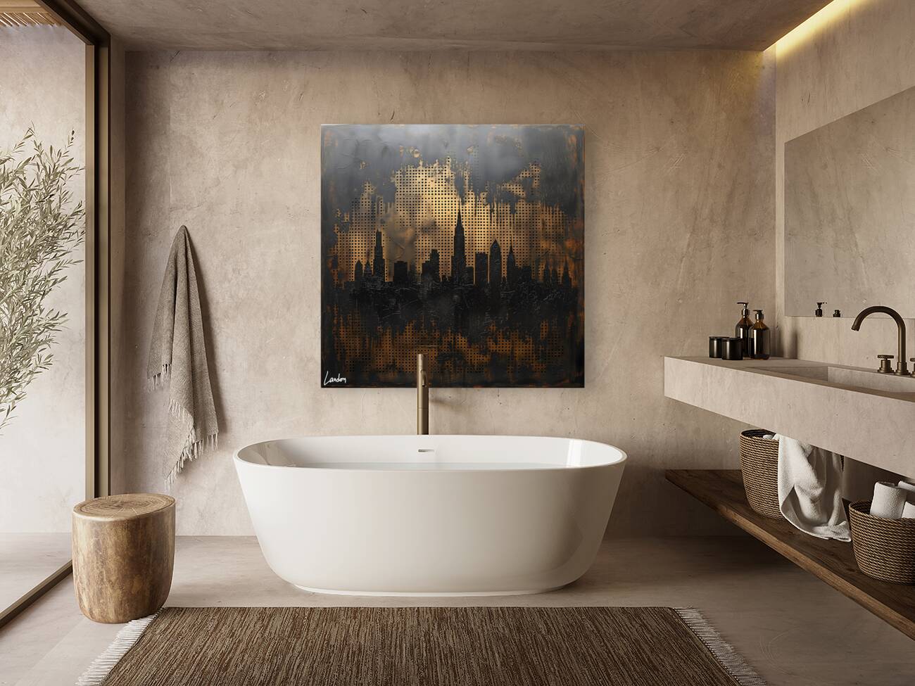 Skyline of the City 2 Reproduction