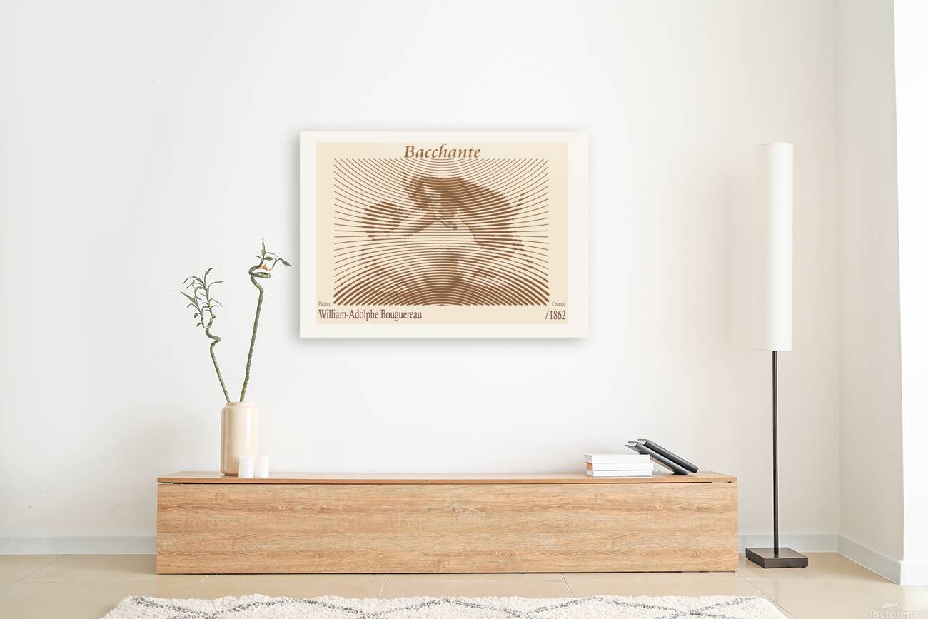 Bacchante – William-Adolphe Bouguereau 1862 Reproduction