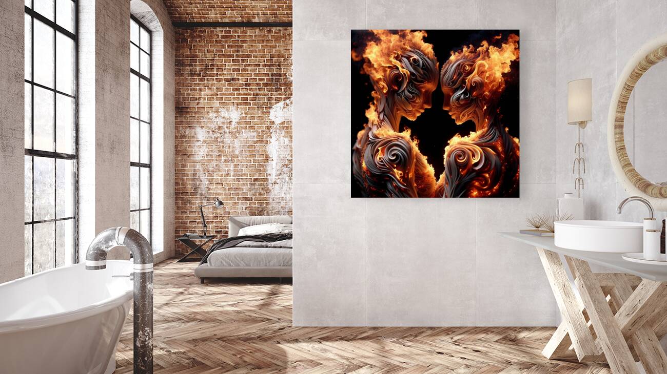 Fire for one fire for two Reproduction