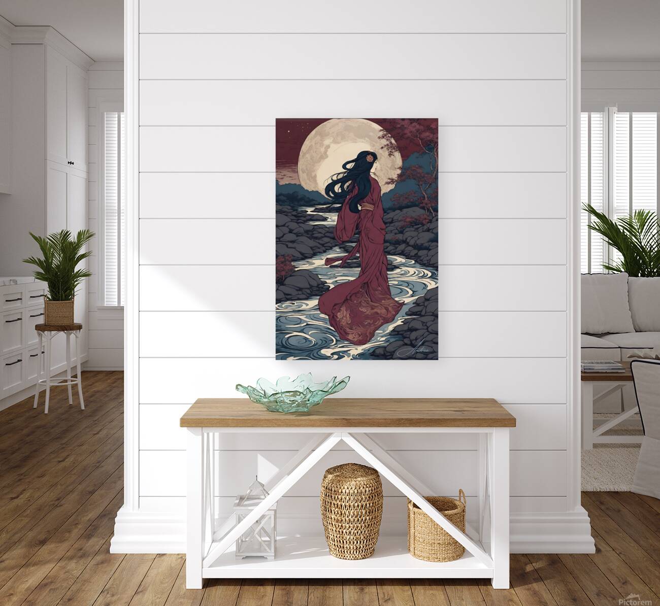 Plum Night Reproduction