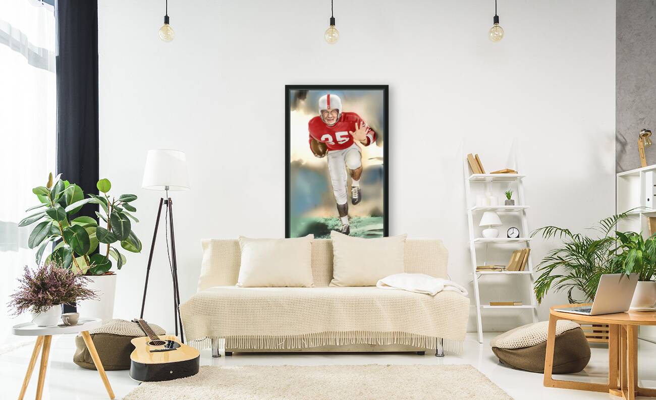 Billy Vessels Oklahoma Heisman Winner Reproduction